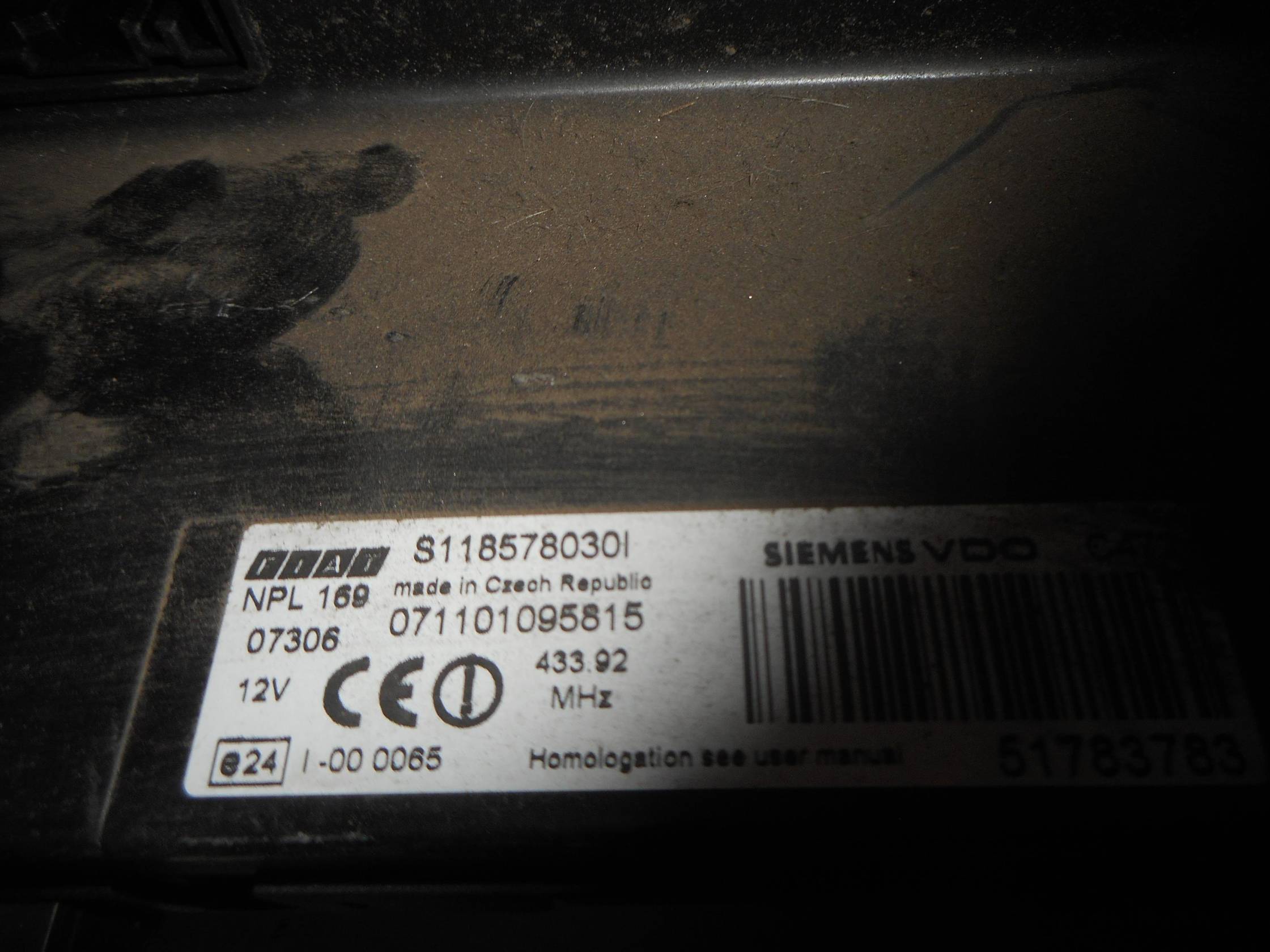 Centralina iniezione